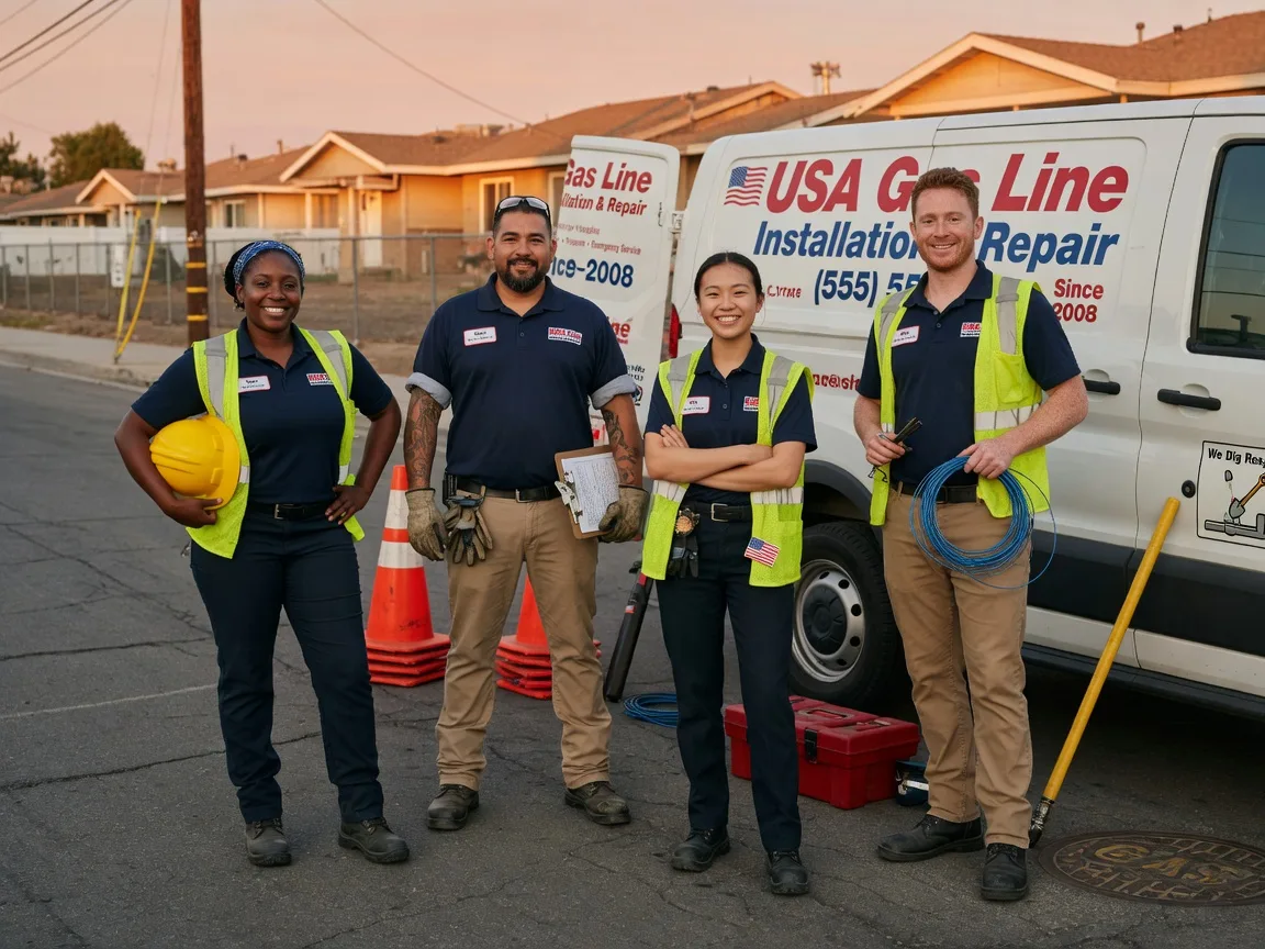 Gas Line Installation company in Rockwood, PA